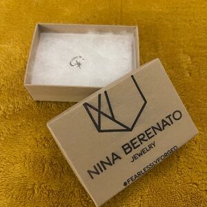 Nina Berenato Silver Star Ear Cuff